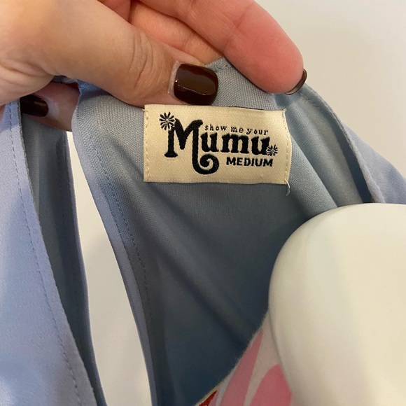 Show Me Your MuMu Periwinkle Blue Maxi Dress - Picture 6 of 6